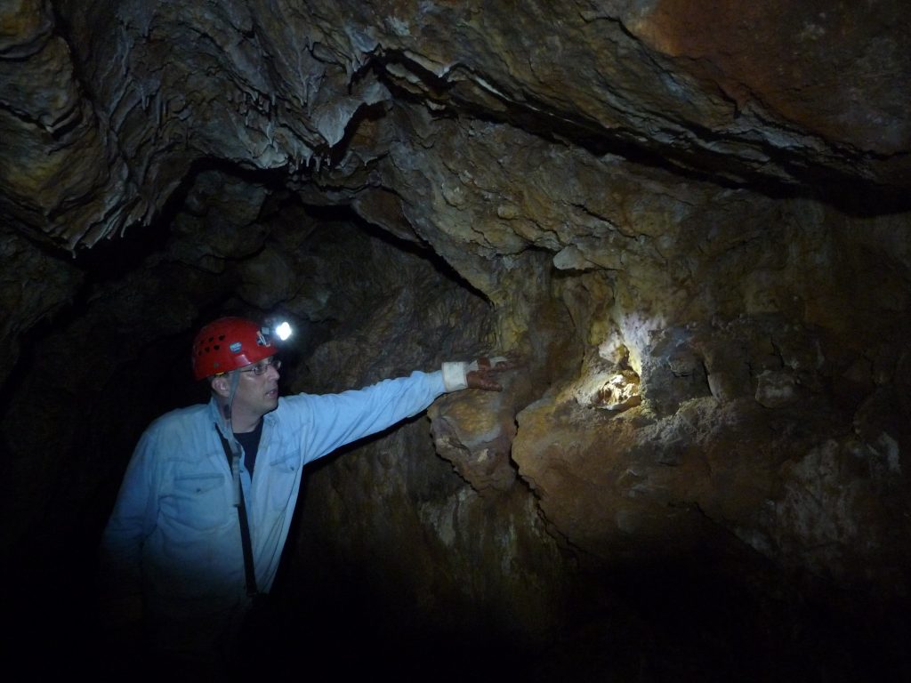 Ansicht einer weiteren Abbaustrecke 
(Foto: M. H. Hermanns, DAI Madrid)
