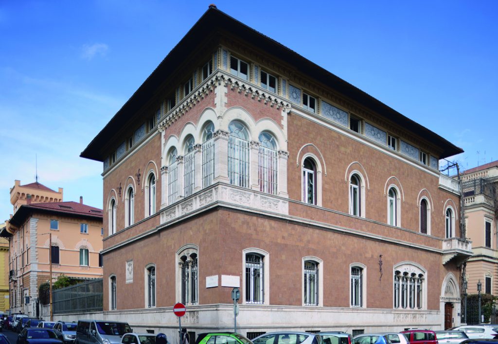 Seit wenigen Wochen ist die Abteilung Rom in einem Gebäude in der Via Sicilia in der Nähe der Villa Borghese untergebracht (Foto: D-DAI-ROM-2019.0011)