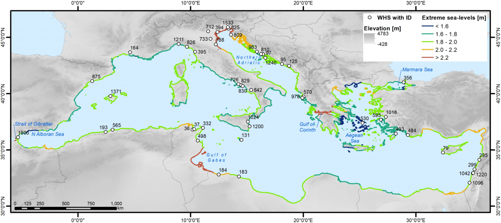 World Heritage Sites at risk from sea-level rise | © Lena Reimann.