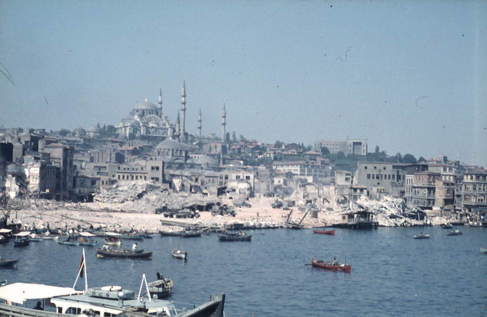 E. Eckstein, Eminönü Balık Pazarı Yıkımı