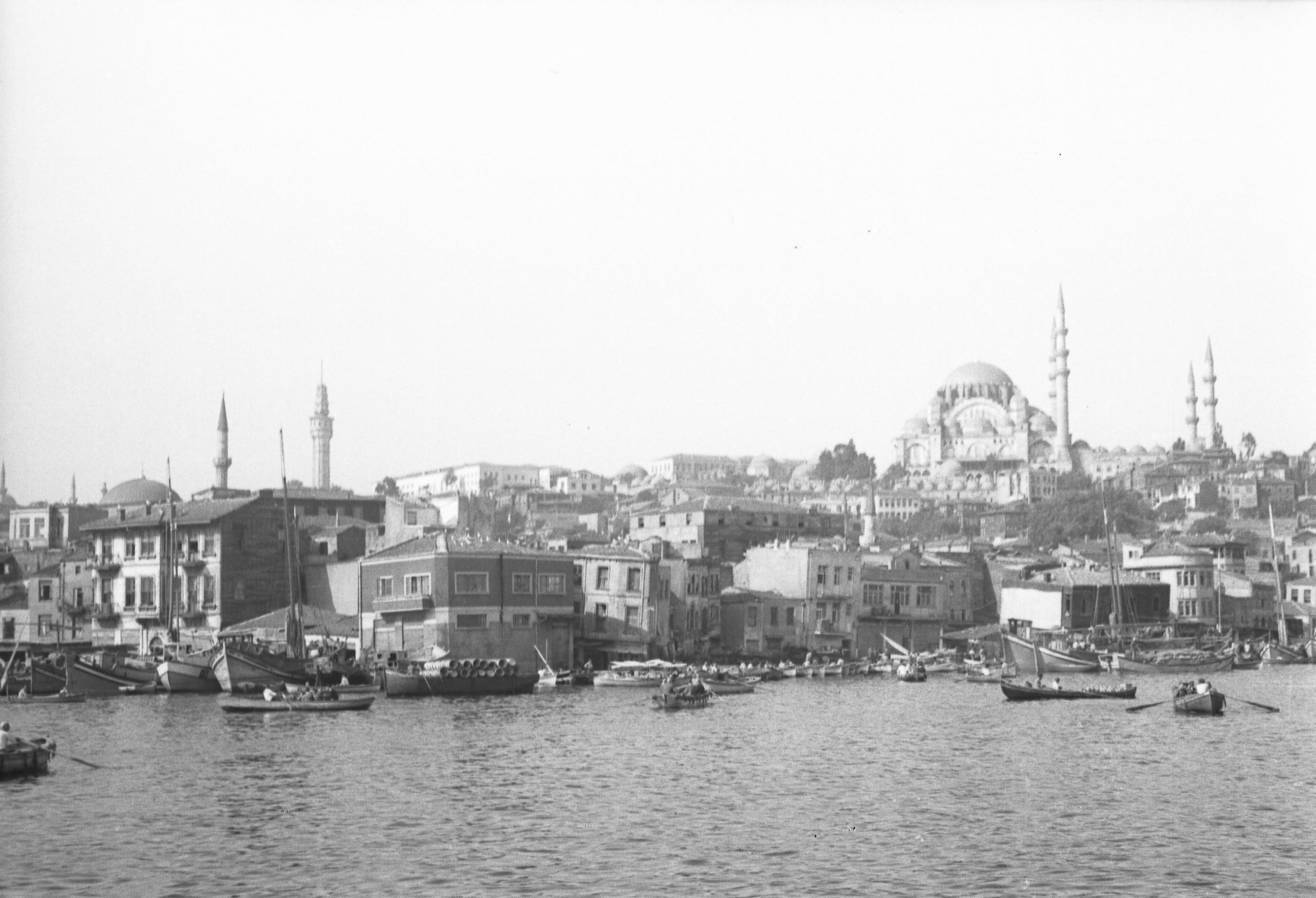 A. Eckstein, Süleymaniye Camii, Tahtakale ve Haliç Güney Kıyıları, 1945