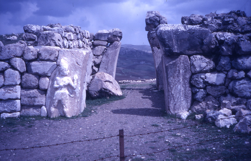 E. Eckstein, Boǧazköy Kral Kapısı, Çorum, 1986