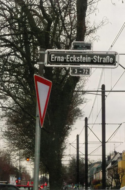 A. Olivier, Erna Eckstein Caddesi, Düsseldorf